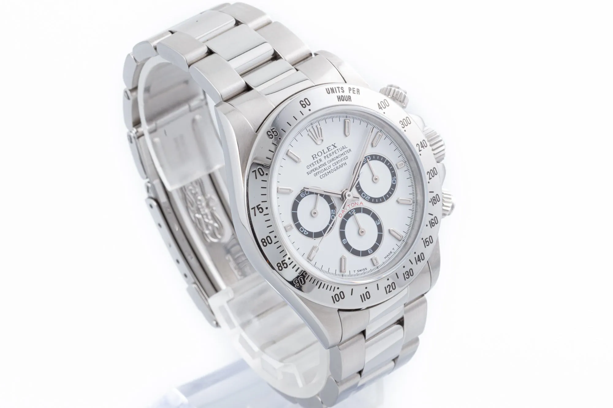 1995 Rolex Zenith Daytona 16520 White Dial