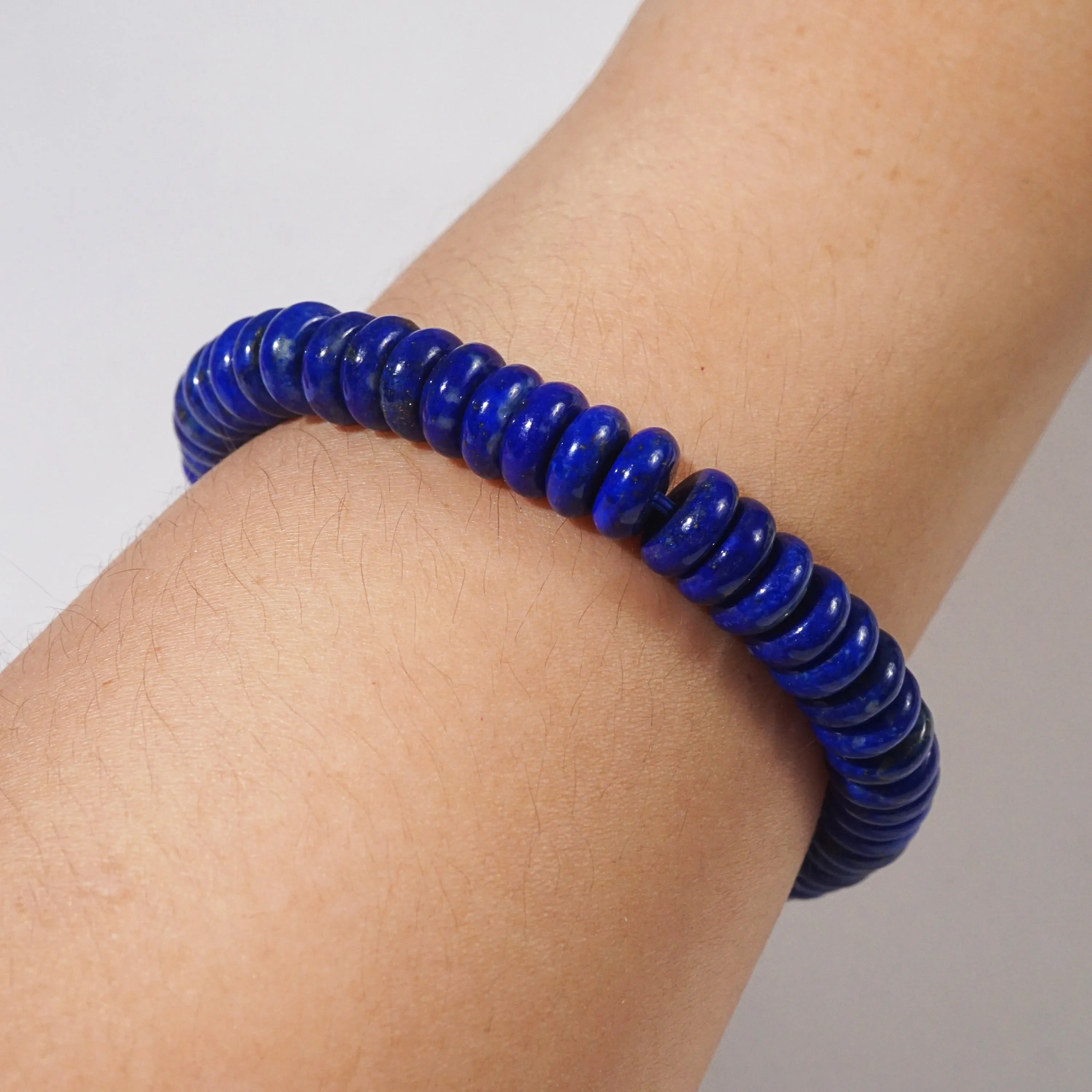 A-Grade Lapis Lazuli Rondelle