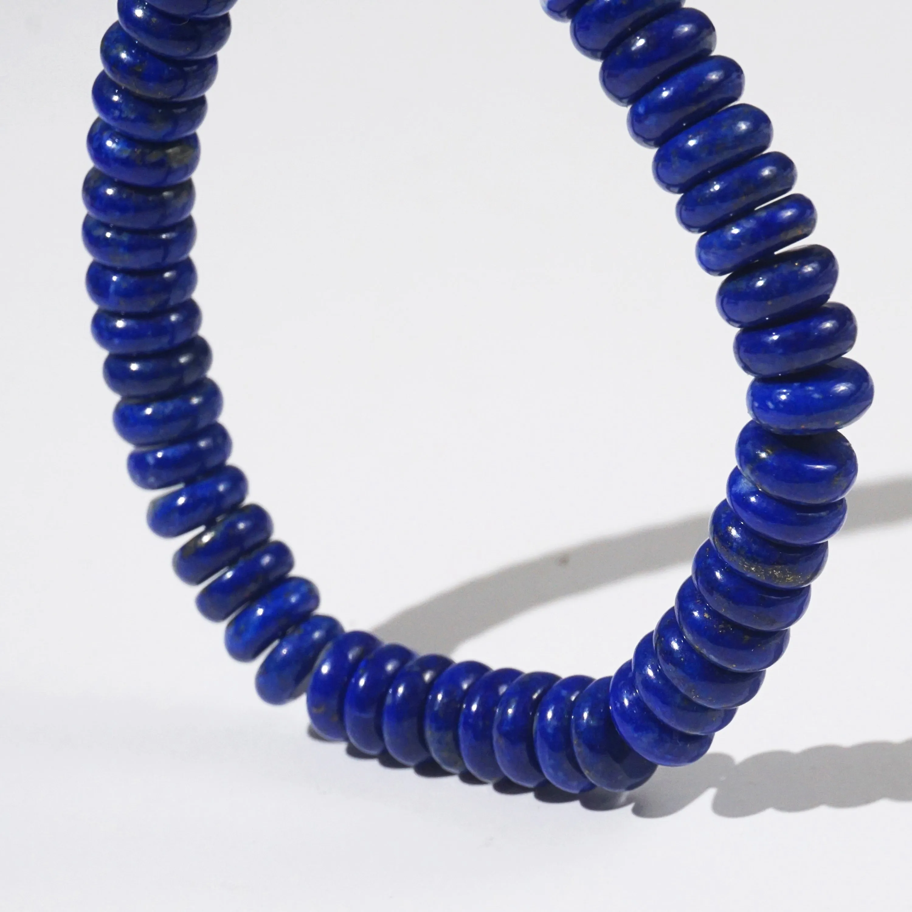 A-Grade Lapis Lazuli Rondelle