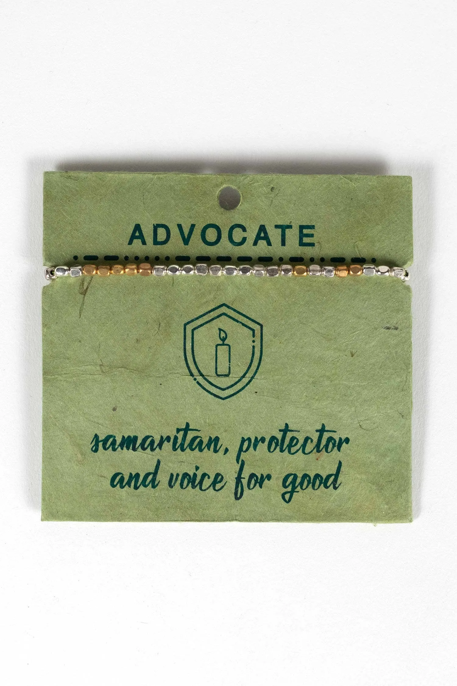 Advocate Morse Code Bracelet
