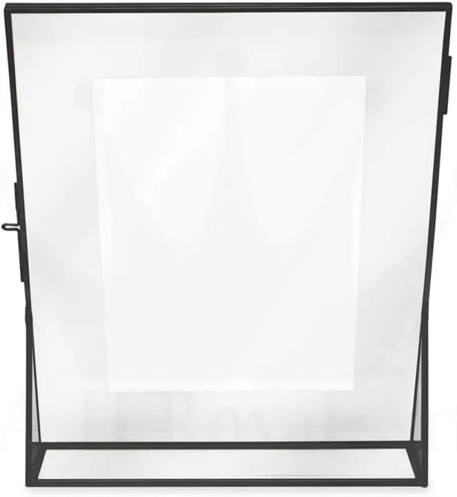 A.H Royal Decorative Black Picture Frames with Pressed Glass, Black (Vertical) (Size - 4 x 6 inch)