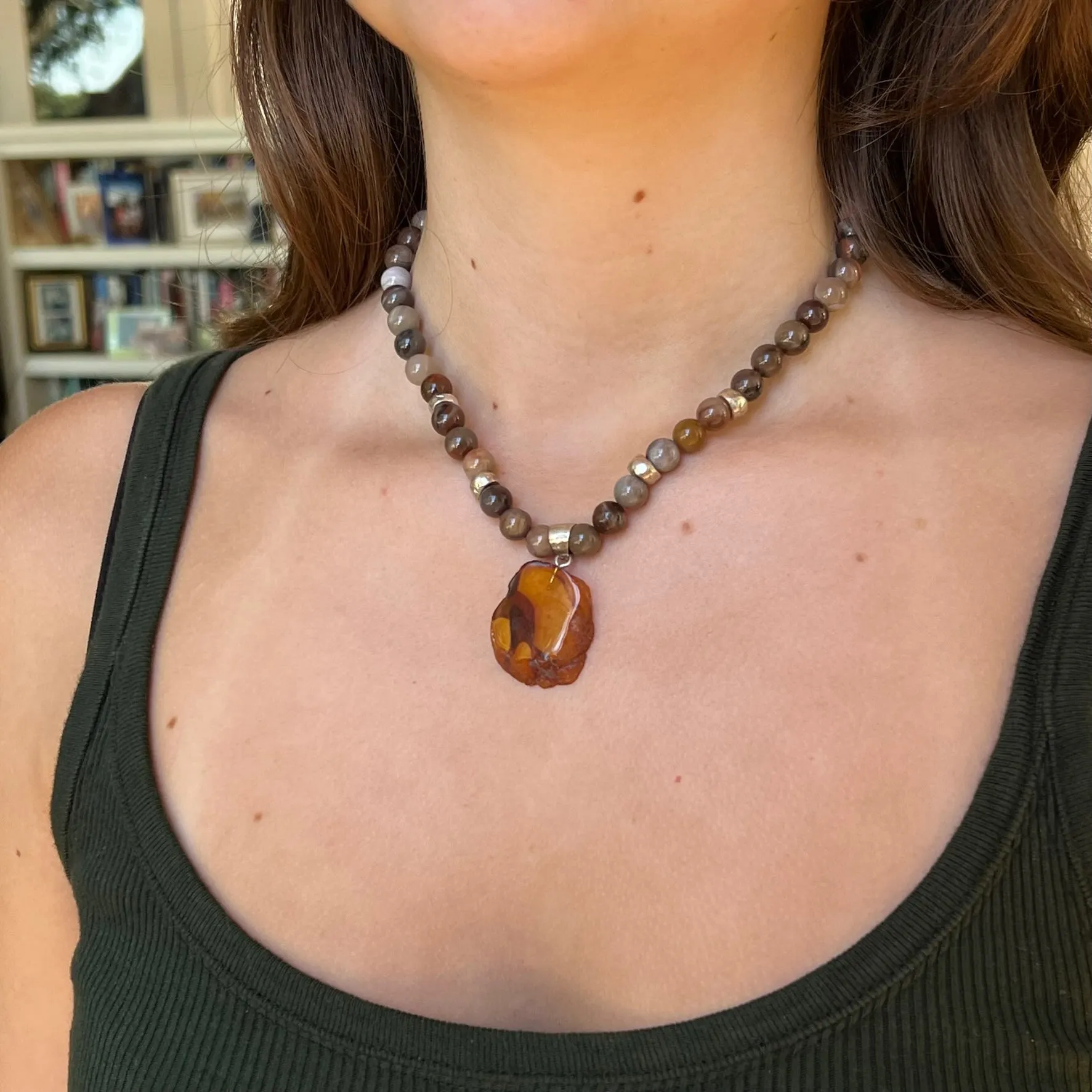 Amber Energy Necklace