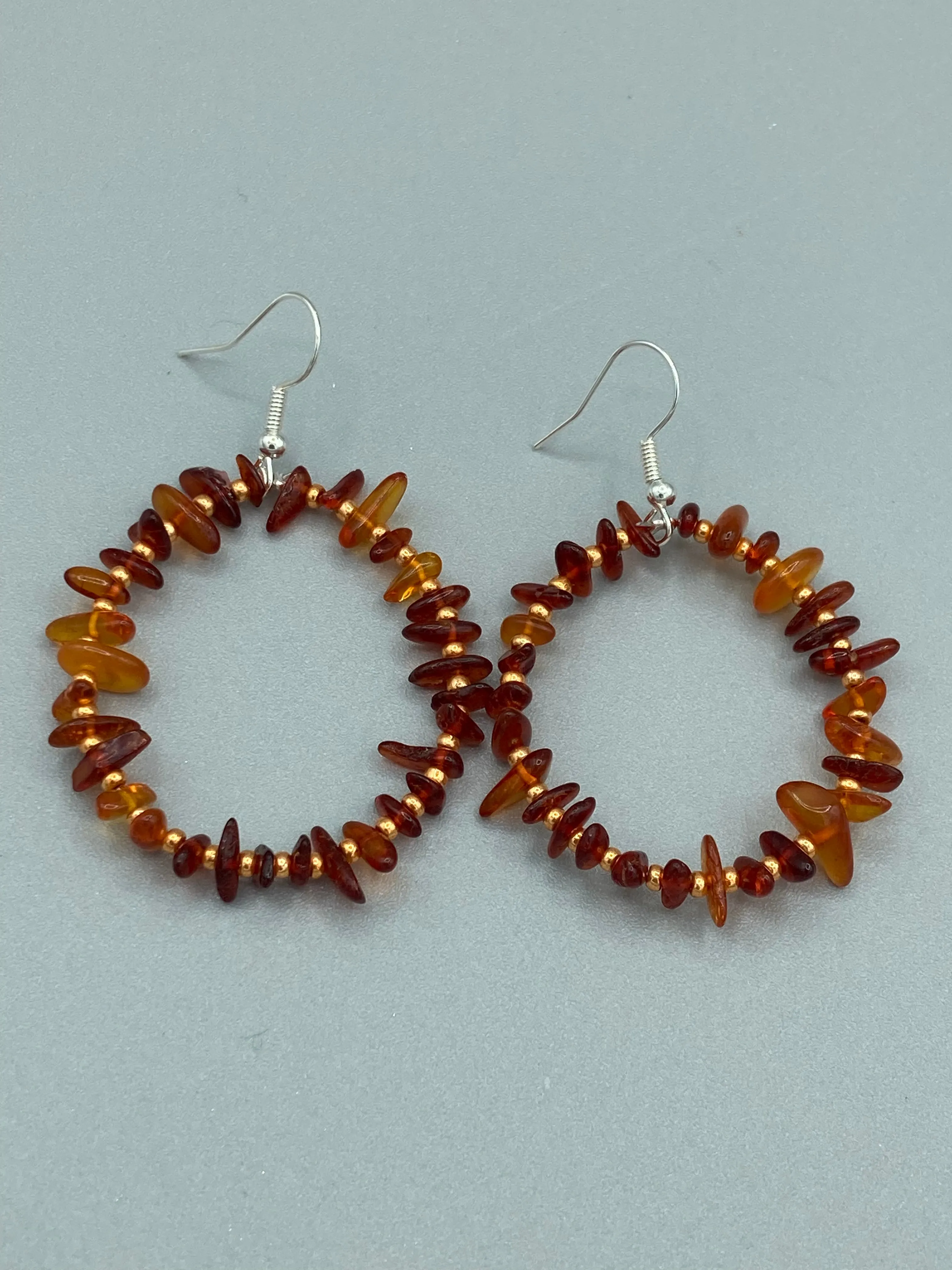 Amber Tone Agate Geode Sliced Stone Chip Necklace, Hippie Crystal Jewelry, Shabby Boho Chic, Natural Gemstone