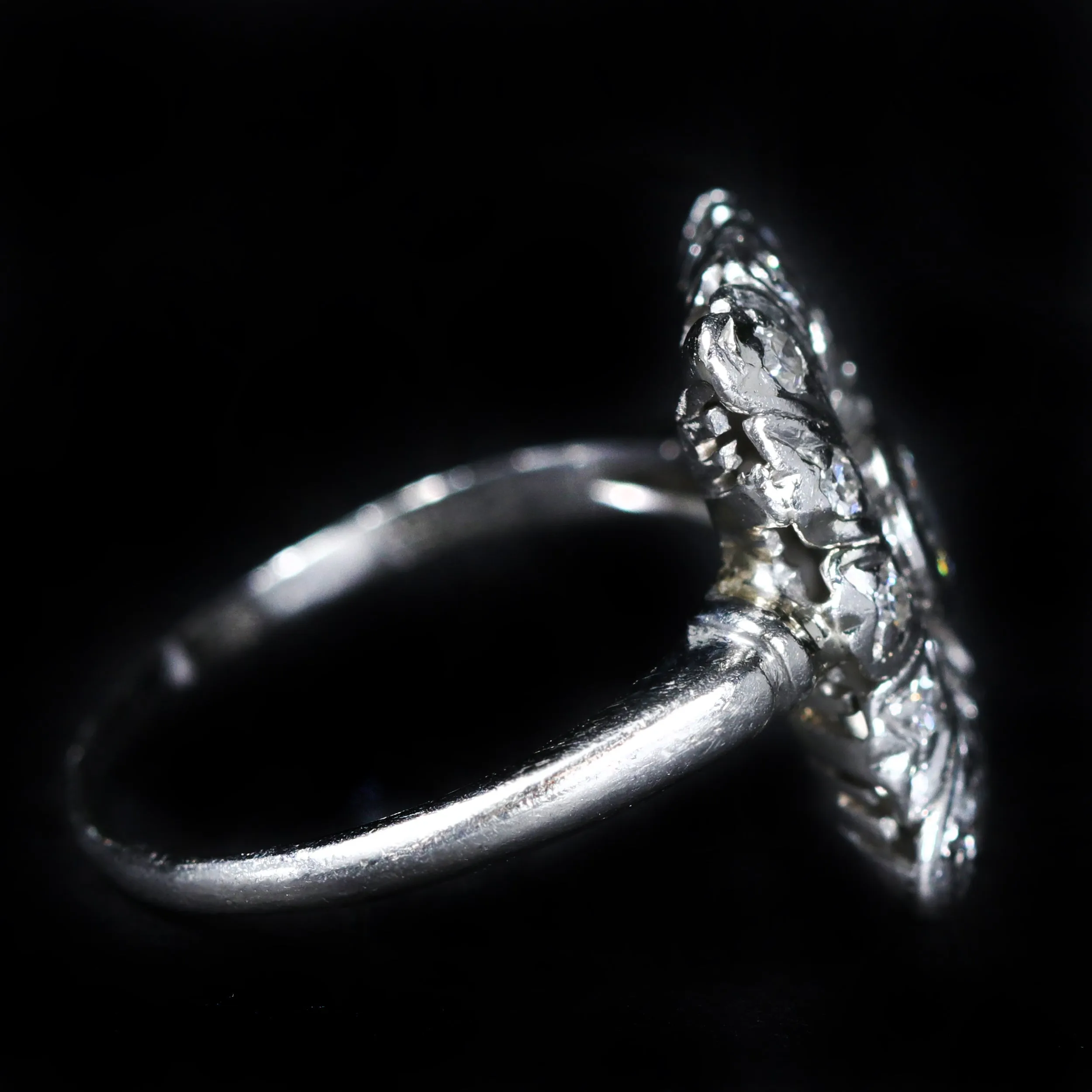Art Deco Platinum 0.30 CTW Diamond Ring
