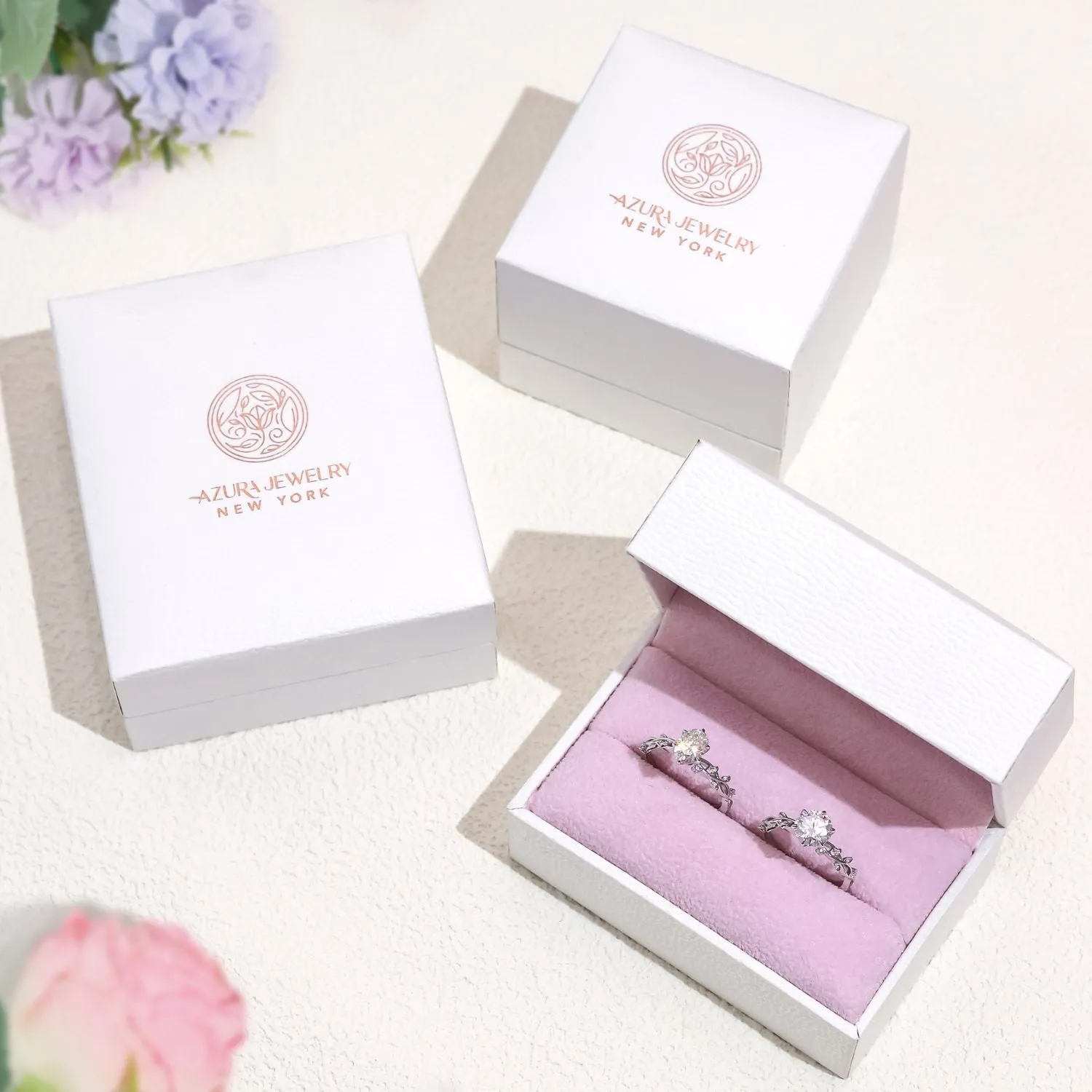Clover Club Black Onyx Ring
