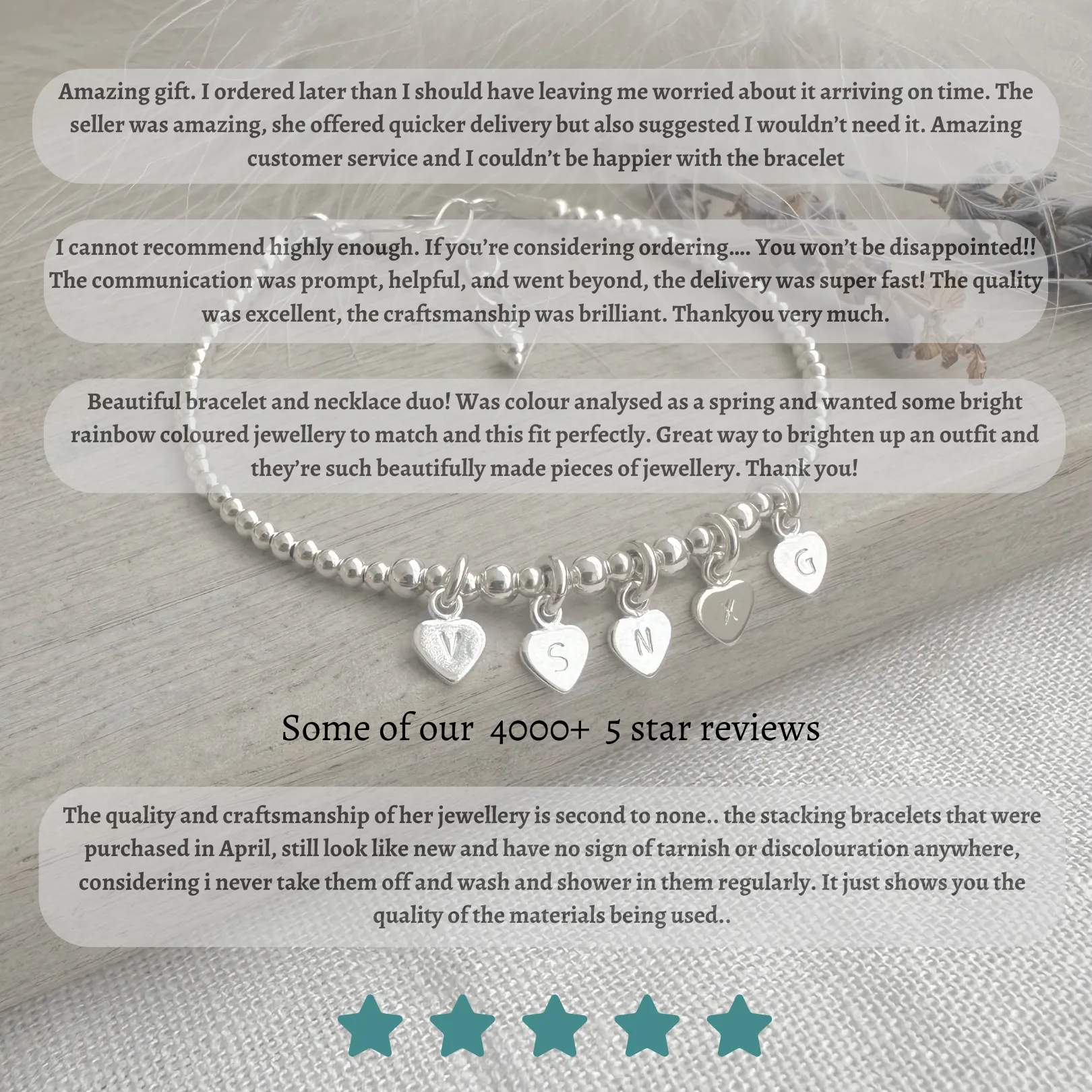 Dainty Rainbow Bracelet, gemstones with sterling silver