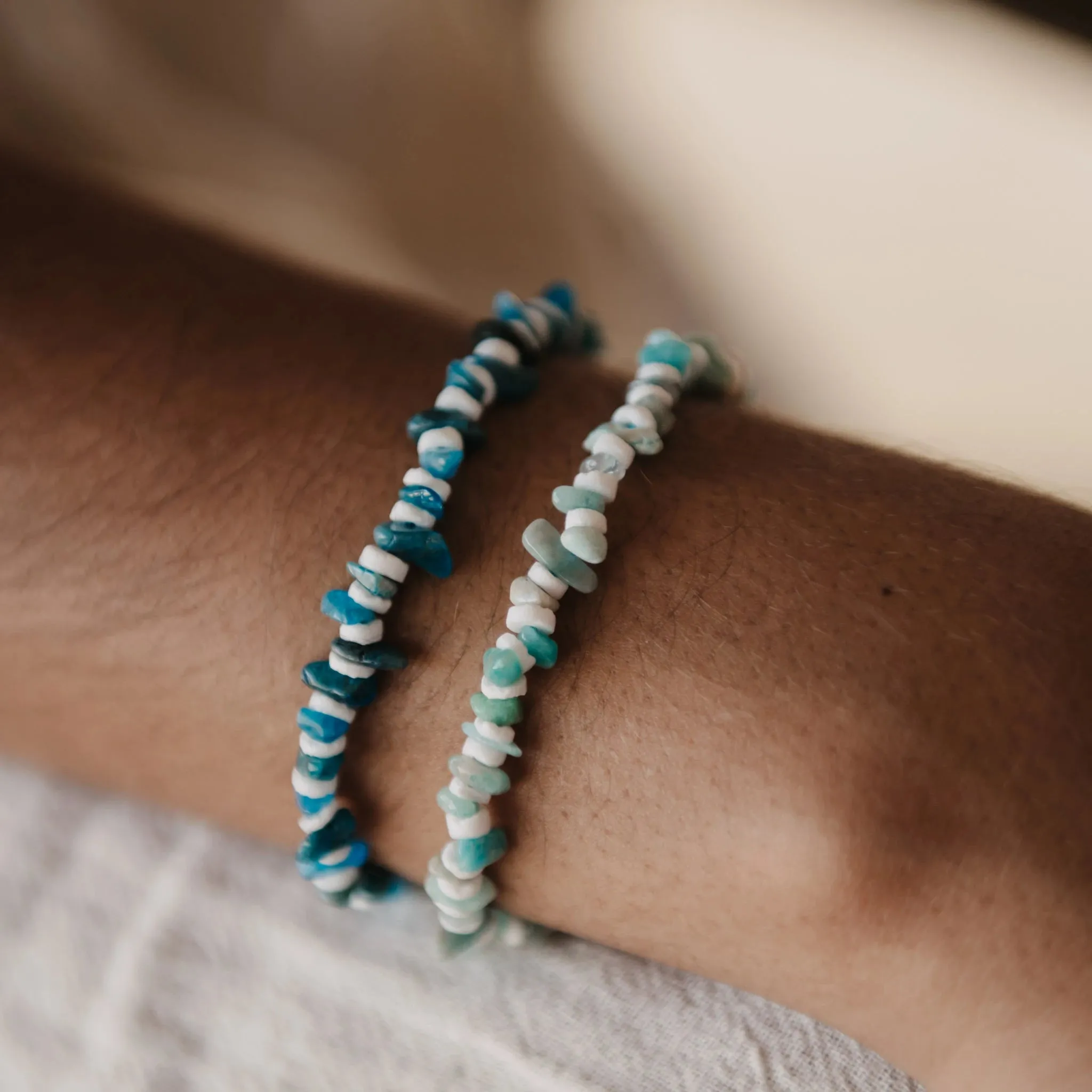 Dunes Stone Beaded Bracelet