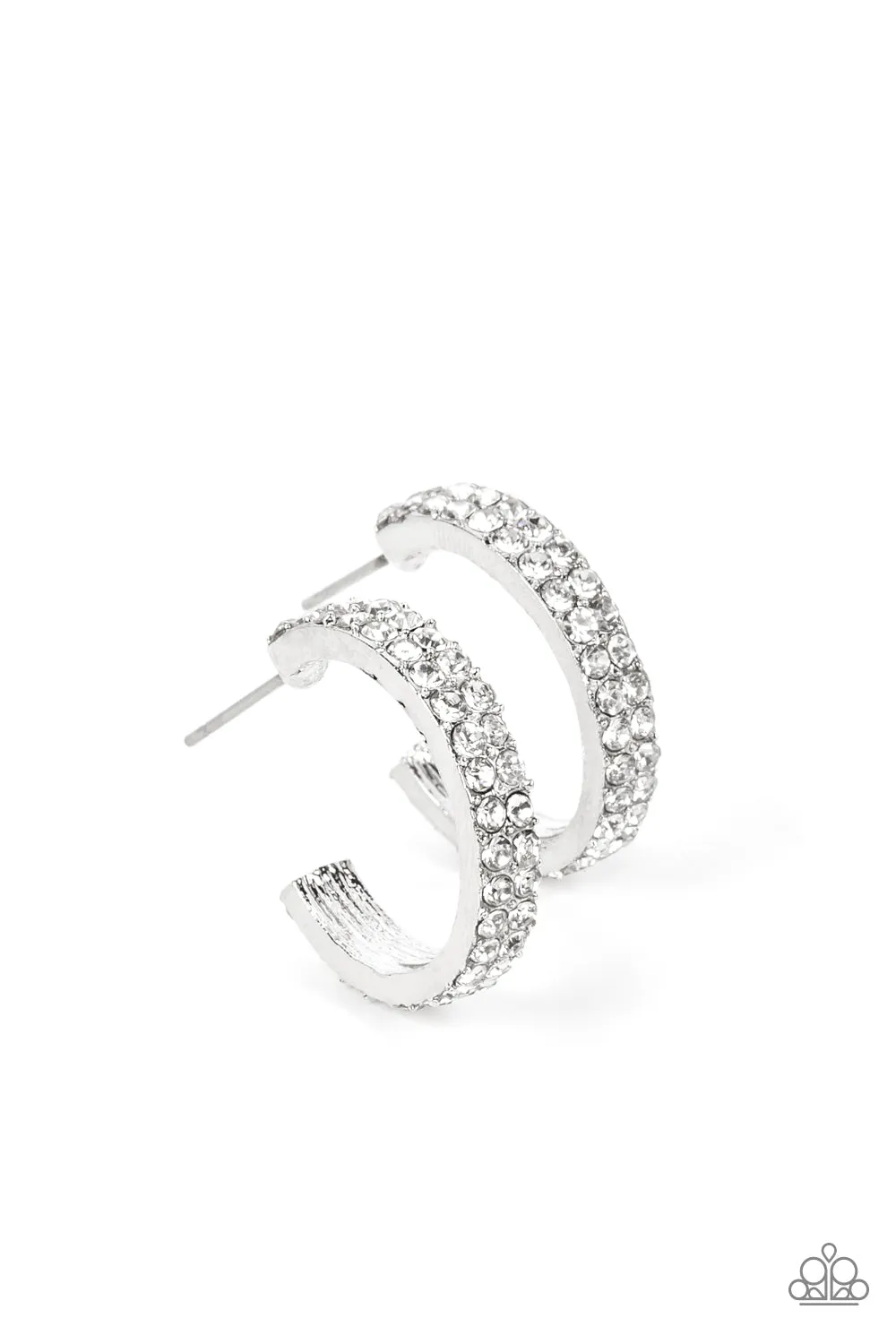 Earrings Positively Petite - White S114