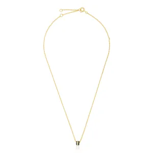 Ebony Locket Necklace