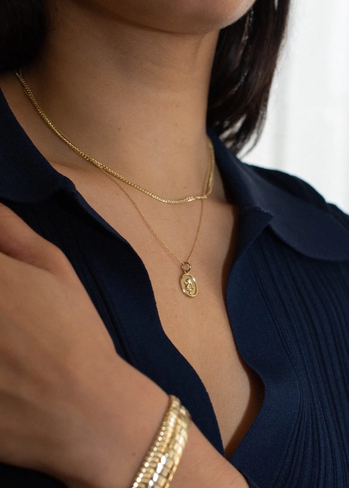 Elusive Cherub Diamond Necklace