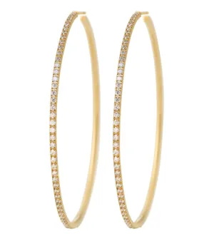 Glow Creoles Mini XL Gold