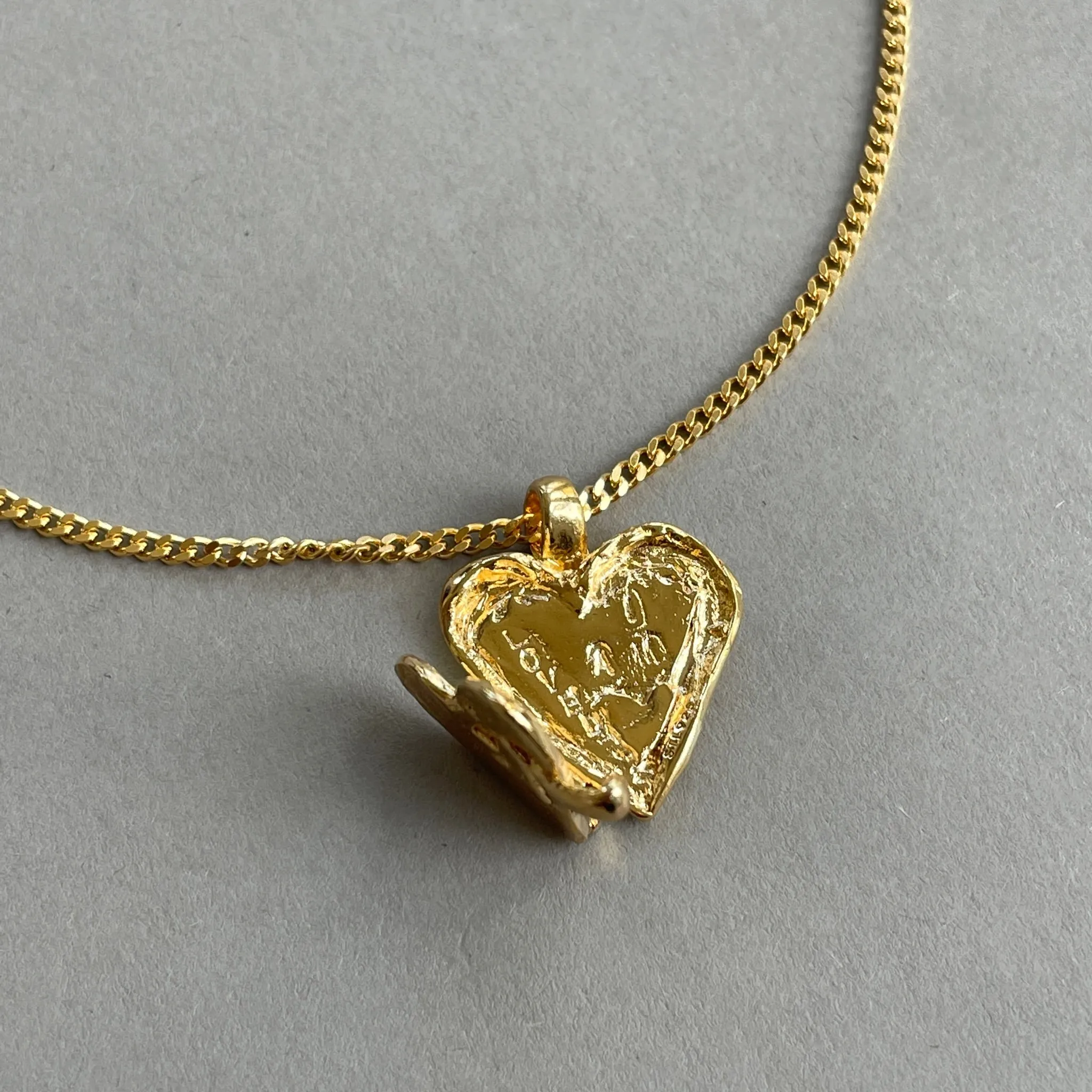 I Am Loved Locket Necklace