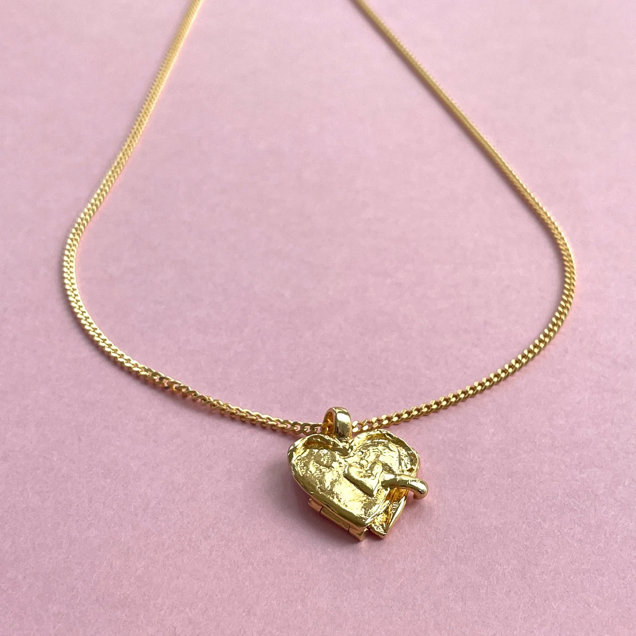 I Am Loved Locket Necklace