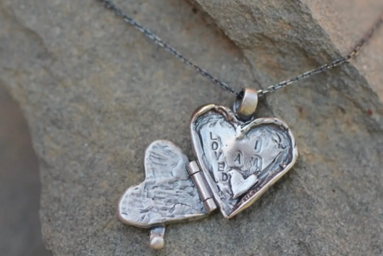I Am Loved Locket Necklace