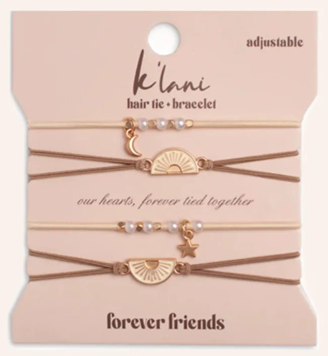 K'Lani Hair Tie   Bracelet: Sharable Set