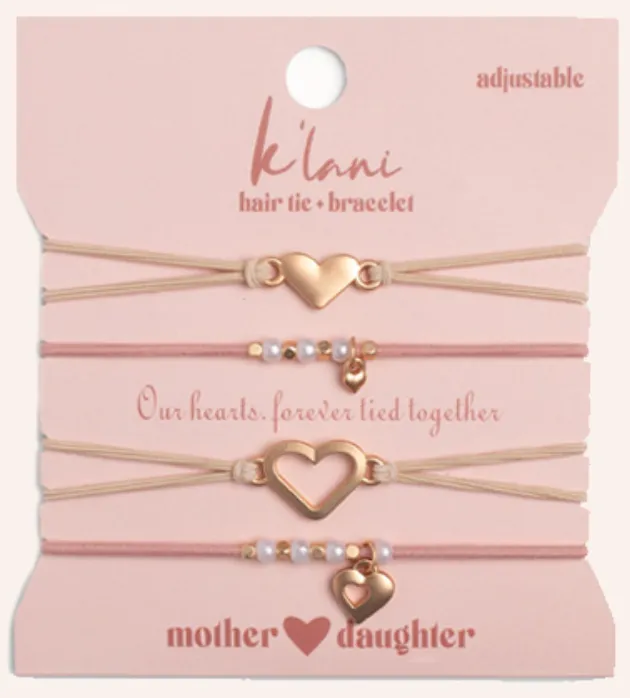 K'Lani Hair Tie   Bracelet: Sharable Set