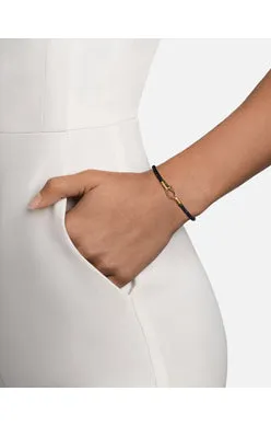 Miansai Knox Rope Bracelet Black/Gold