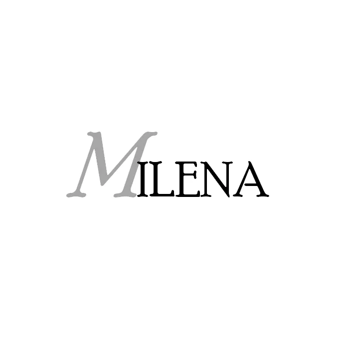 MILENA Amber Silver Butterfly Necklace