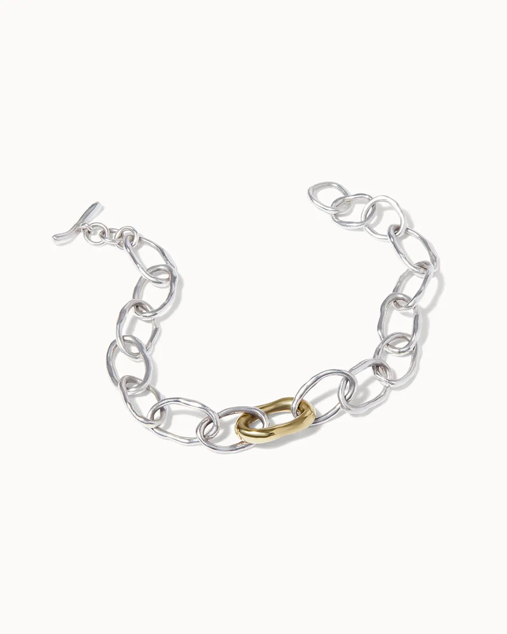 Molten Chain Bracelet