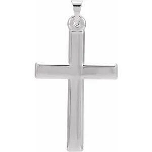 Platinum Cross Pendant