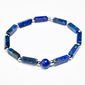 "Quiet The Mind With Lapis" Bracelet