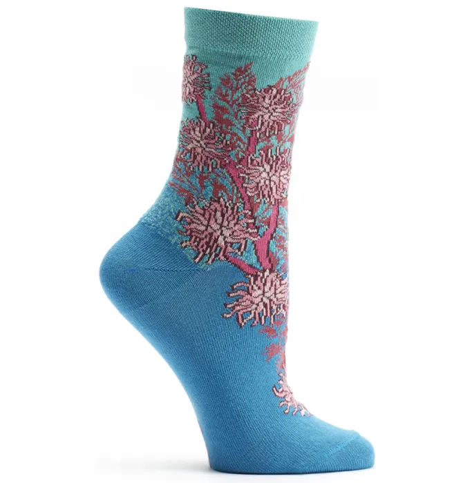 Radiant Anemones Socks (Women's)