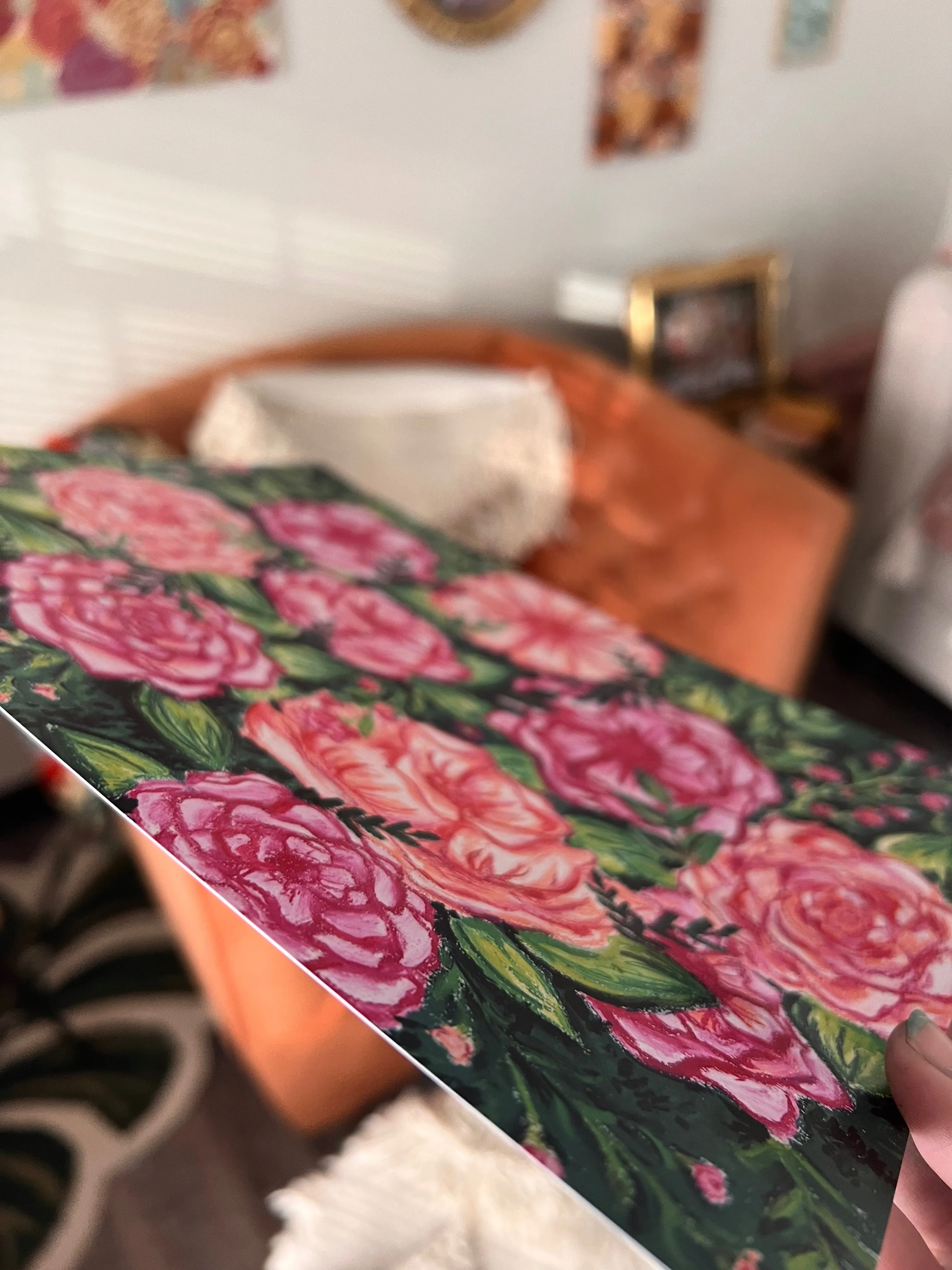 Radiant Florals Art Print
