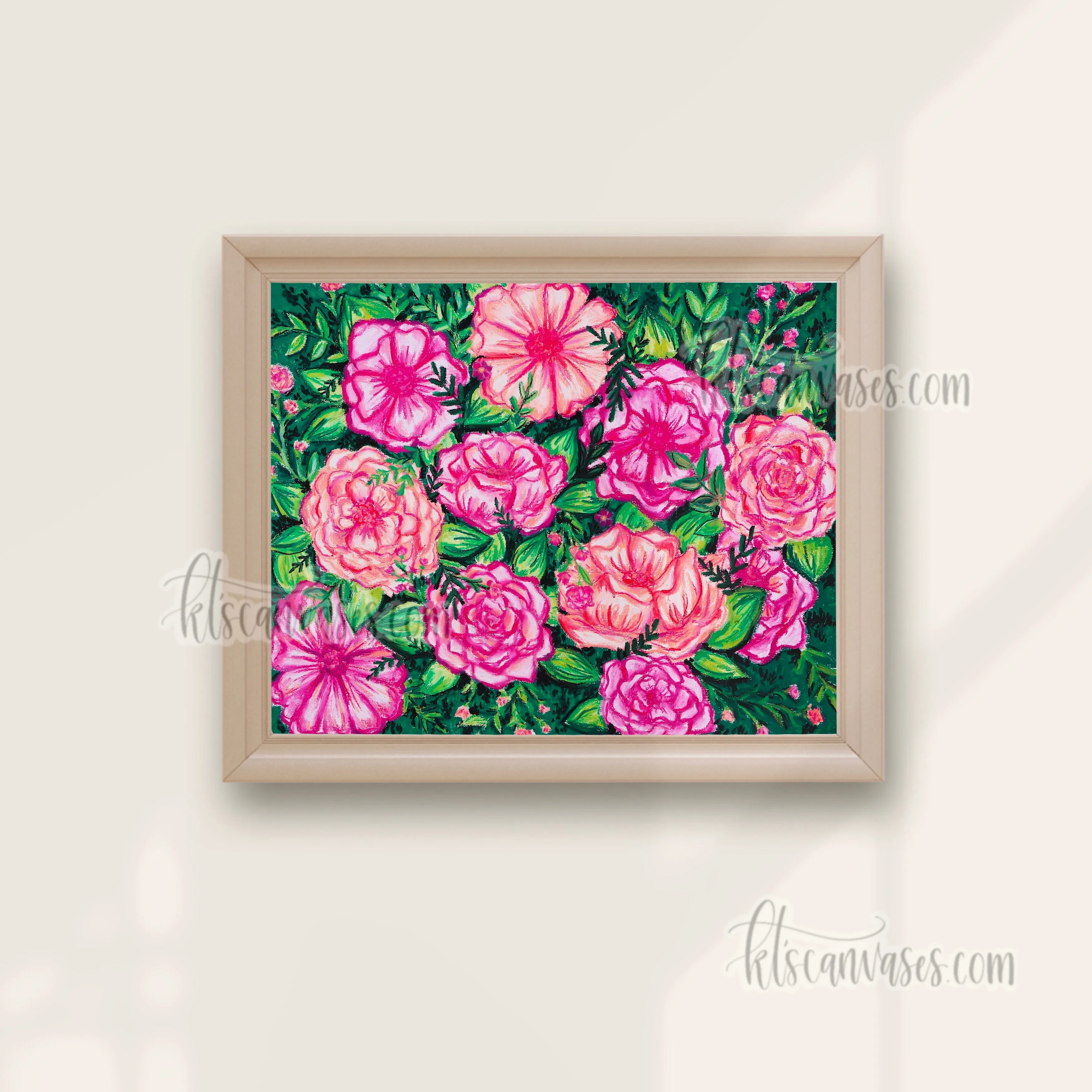 Radiant Florals Art Print