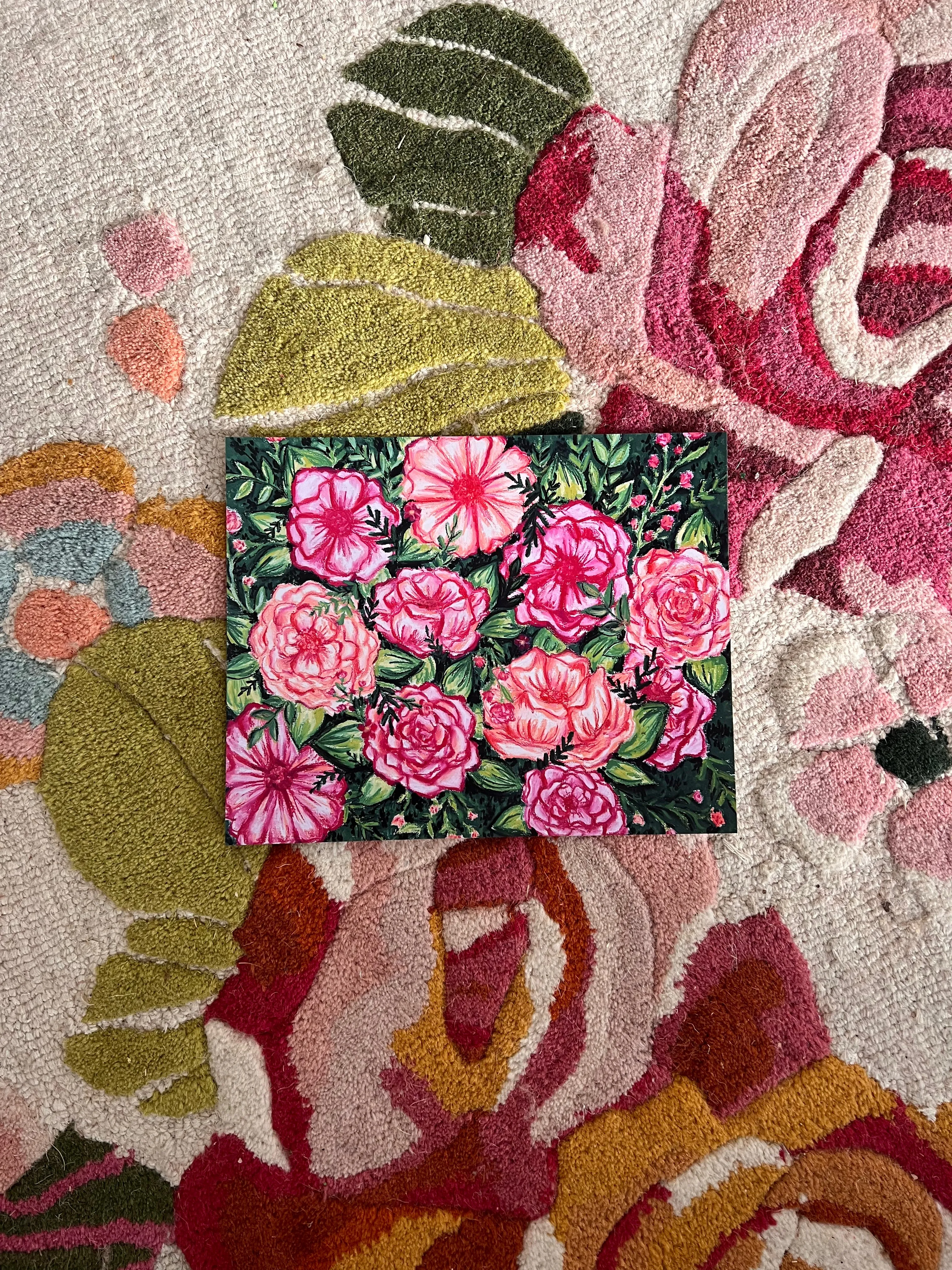 Radiant Florals Art Print