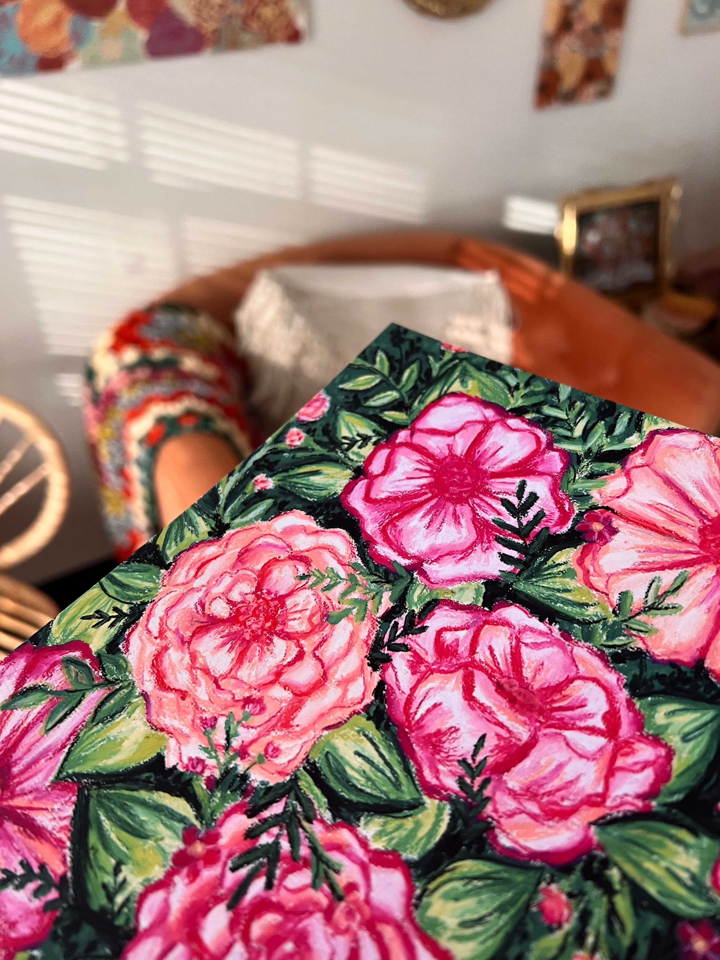 Radiant Florals Art Print