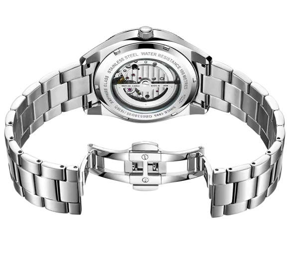 ROT Watch Henley Serrated Bezel Mens