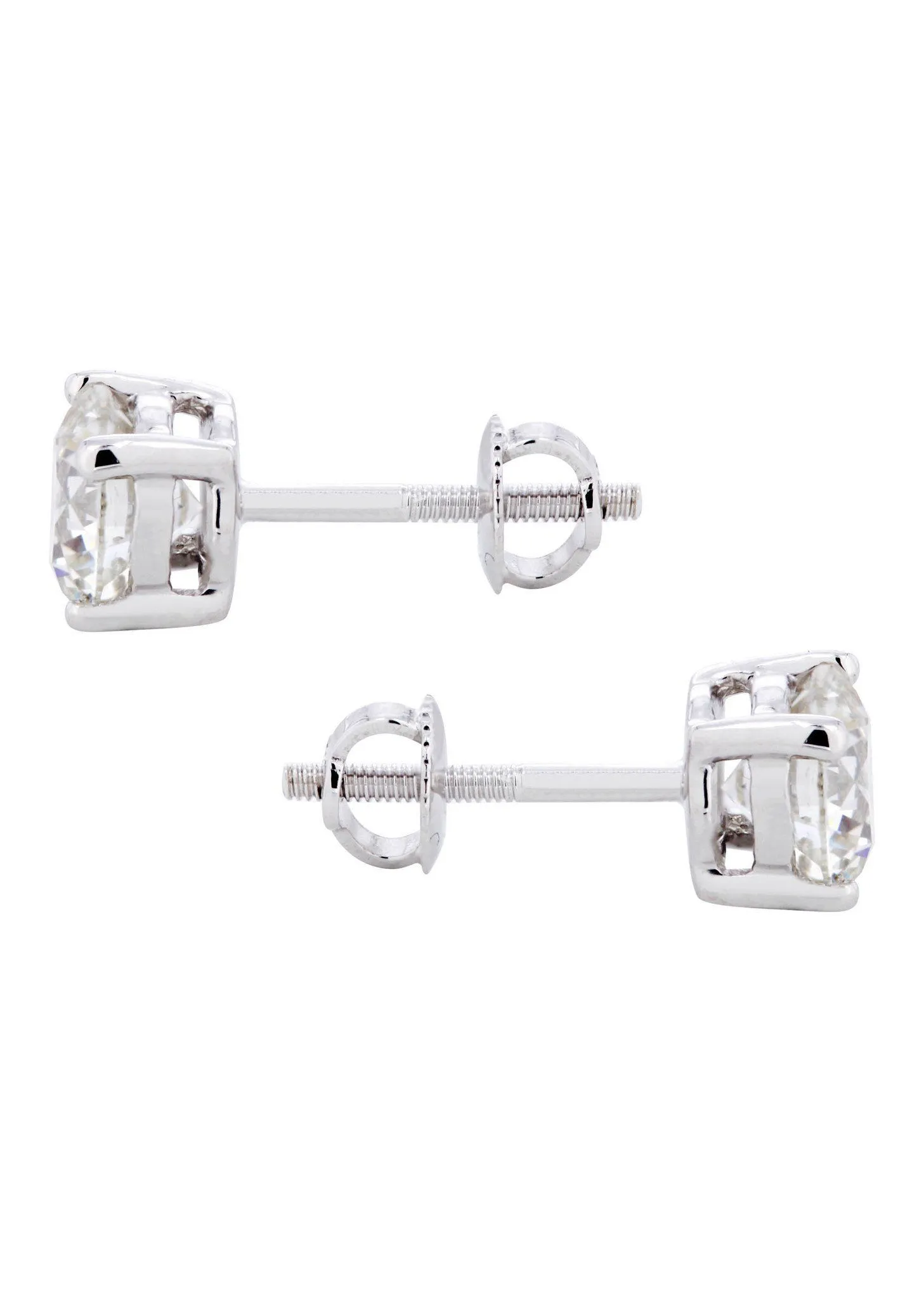 Round Diamond Stud Earrings | 1.4 Carats
