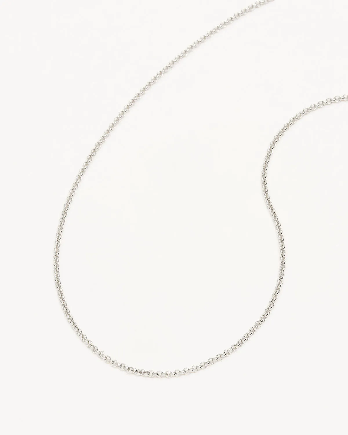 Sterling Silver 19" 2mm Belcher Chain Necklace