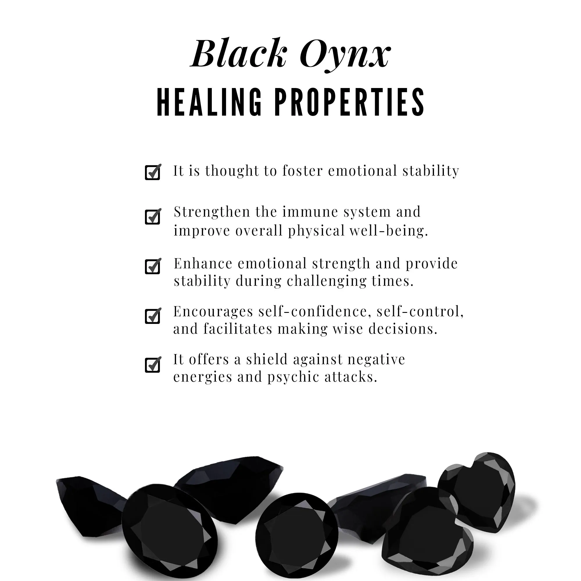 Teardrop Black Onyx Bridal Ring Set with Diamond