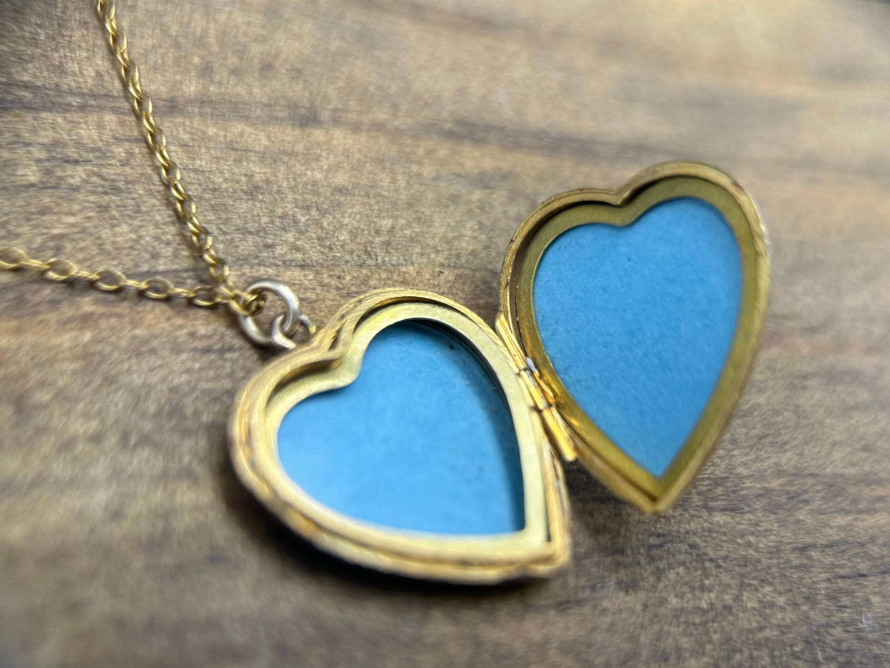 Vintage Vermeil Heart Locket